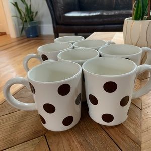 Set of 7 Kate Spade Lenox Sag Harbor Mugs